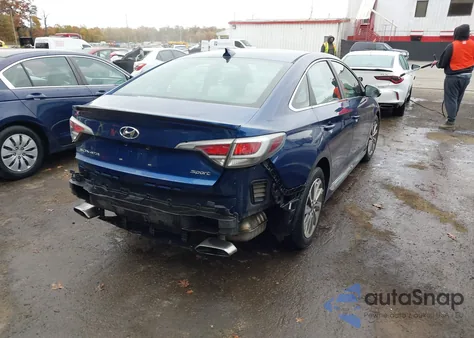 2016 Hyundai Sonata Sport from USA, damaged, VIN 5NPE34AF0GH366853